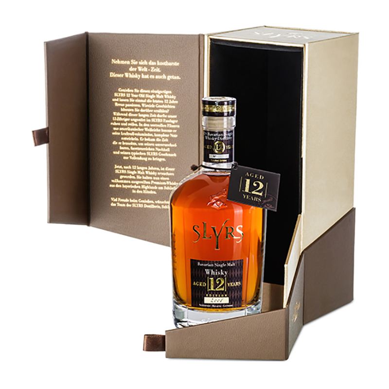 Slyrs Single Malt Whisky Aged 12 Years (0,7L 43,0% Vol.)