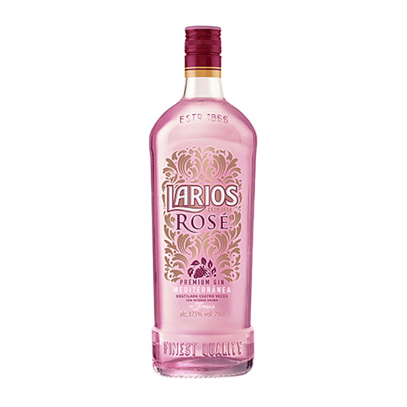 Larios Rosé Premium Gin (0,7L 37,5% Vol.)